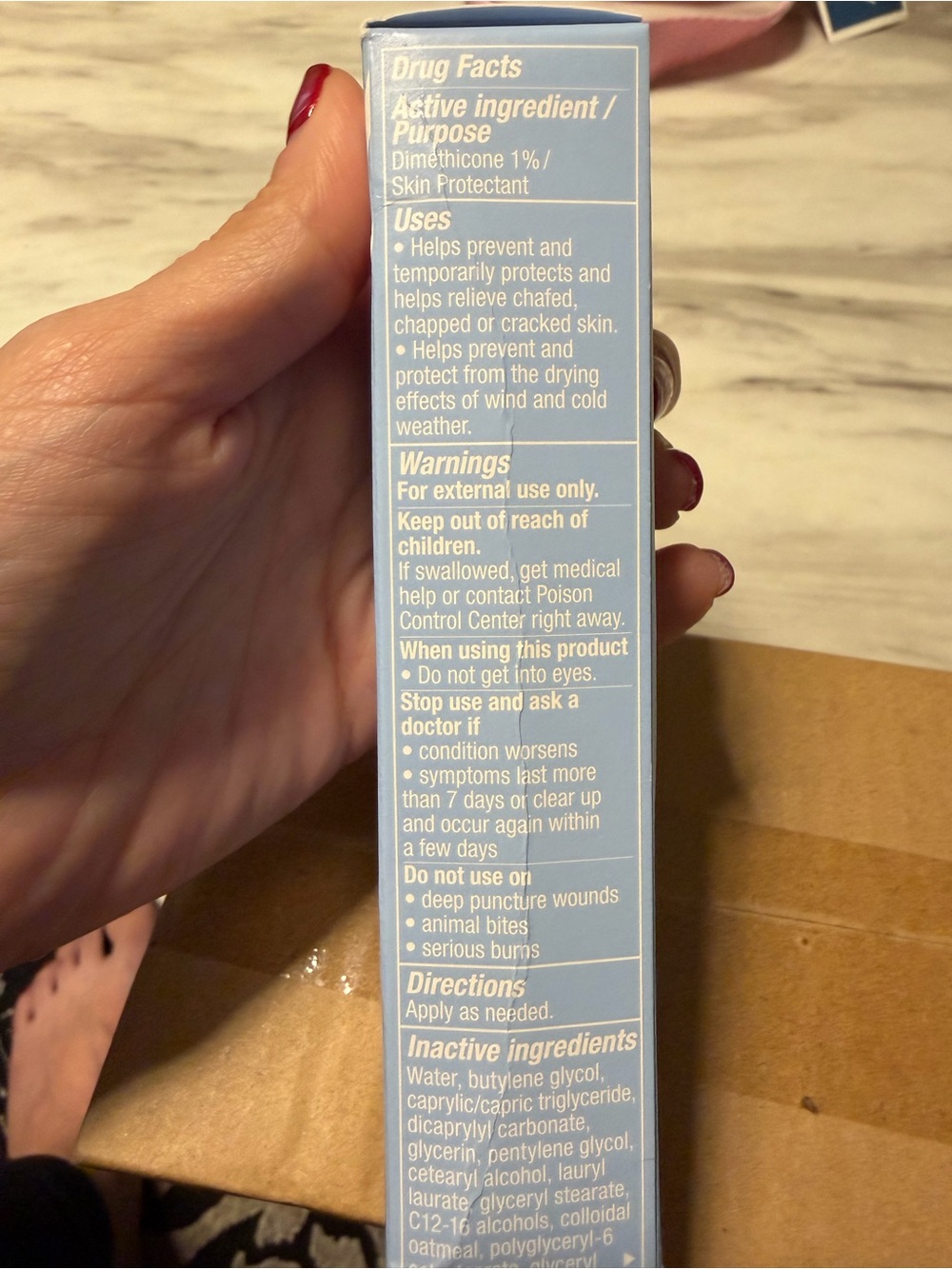 First Aid Beauty Ultra Repair Rescue Barrier Balm - Light Blue - Picture 5 of 6